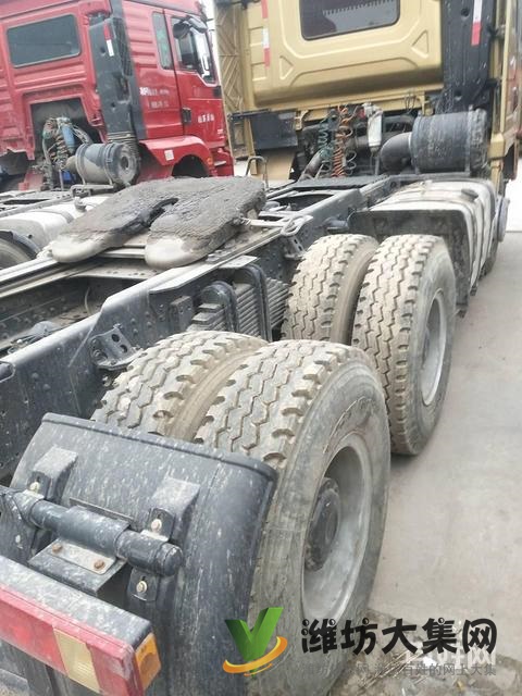 急售二手陜汽德龍X3000牽引車500馬力雙驅重體