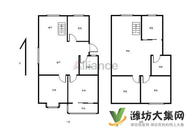 高鐵新城近大小區(qū) 理想華庭 樓上樓下首付2萬(wàn)